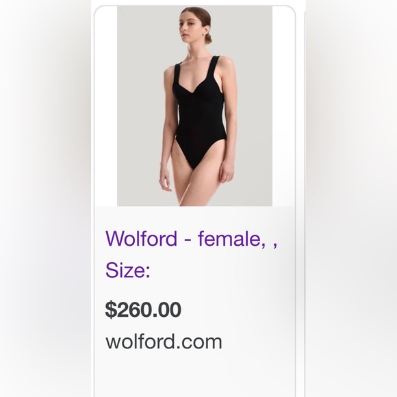 WOLFORD ESSENTIALS ONEPIECE SWIMSUIT - Picture 6 of 9